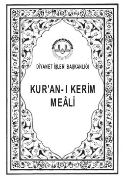 Kur'an-ı Kerim Meali
